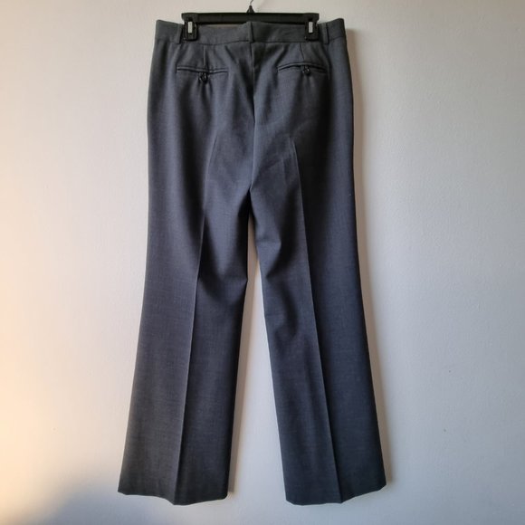 ARITZIA Talula Babaton Heather Grey Trousers Size 10 - Picture 2 of 8